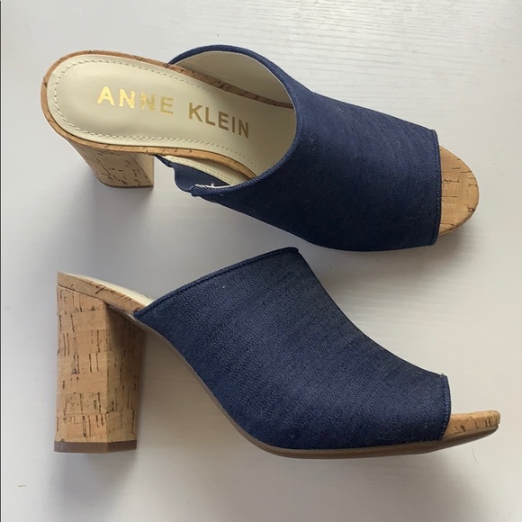 anne klein mule slides